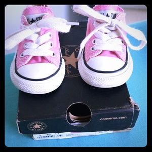 Infant girl's Chuck Taylors